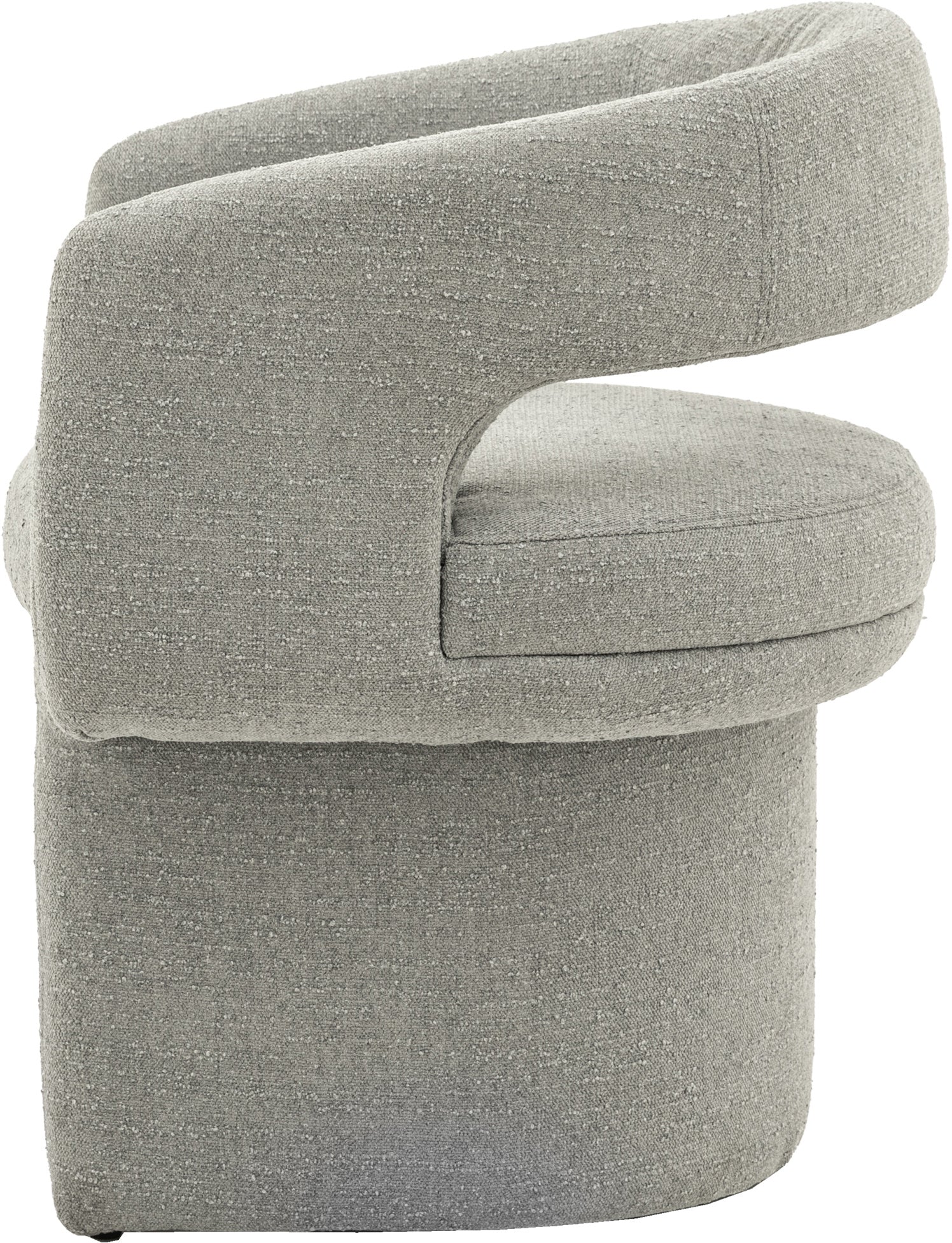 Galerie Directe Chaise de Salle à Manger Sloane en Gris - 5