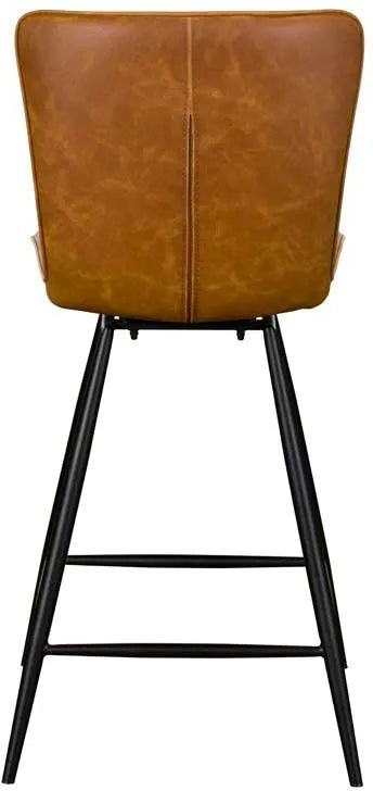 Chaises de bar Ella de Baker - Lot de 2 pièces en marron clair - 3