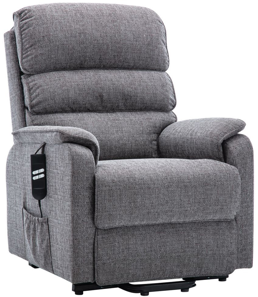 Fauteuil relax électrique Valencia de - Tissu gris Lisbonne - 6