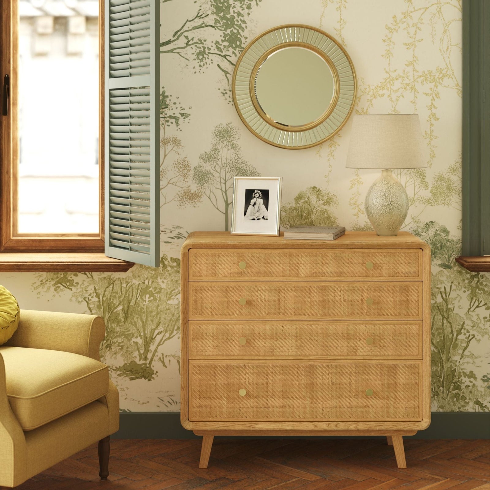 Commode Millen à 4 tiroirs