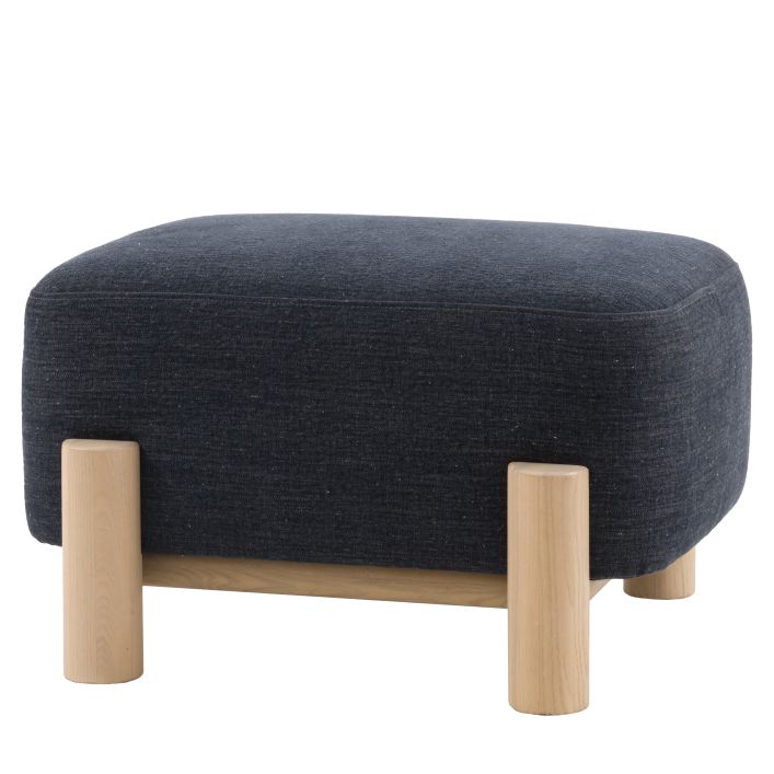 Husby Pouf en Willow Pacific - 4