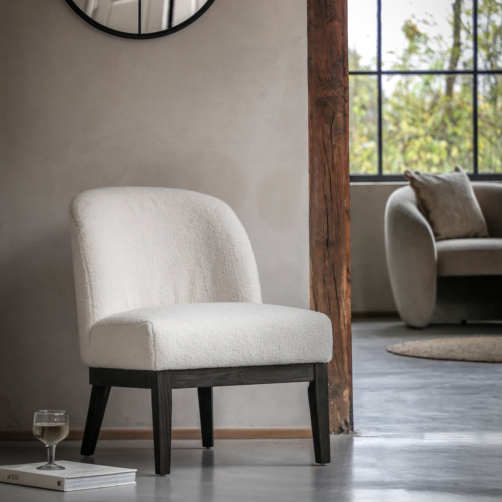 Fauteuil Bardfield en Vanille