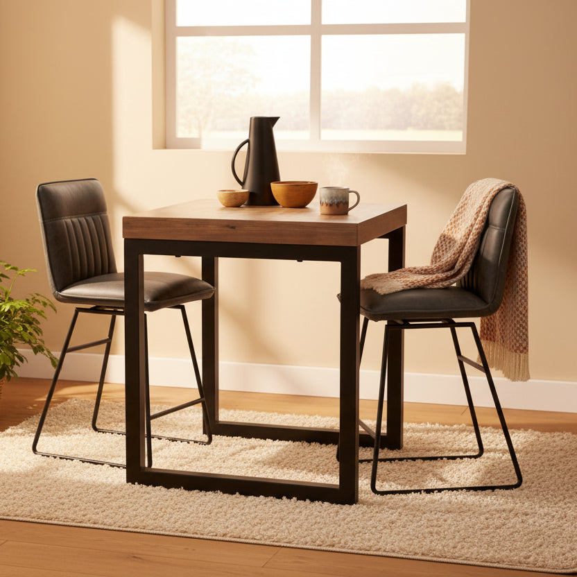 Baker Lot de 2 Chaises de Bar Cooper Gris