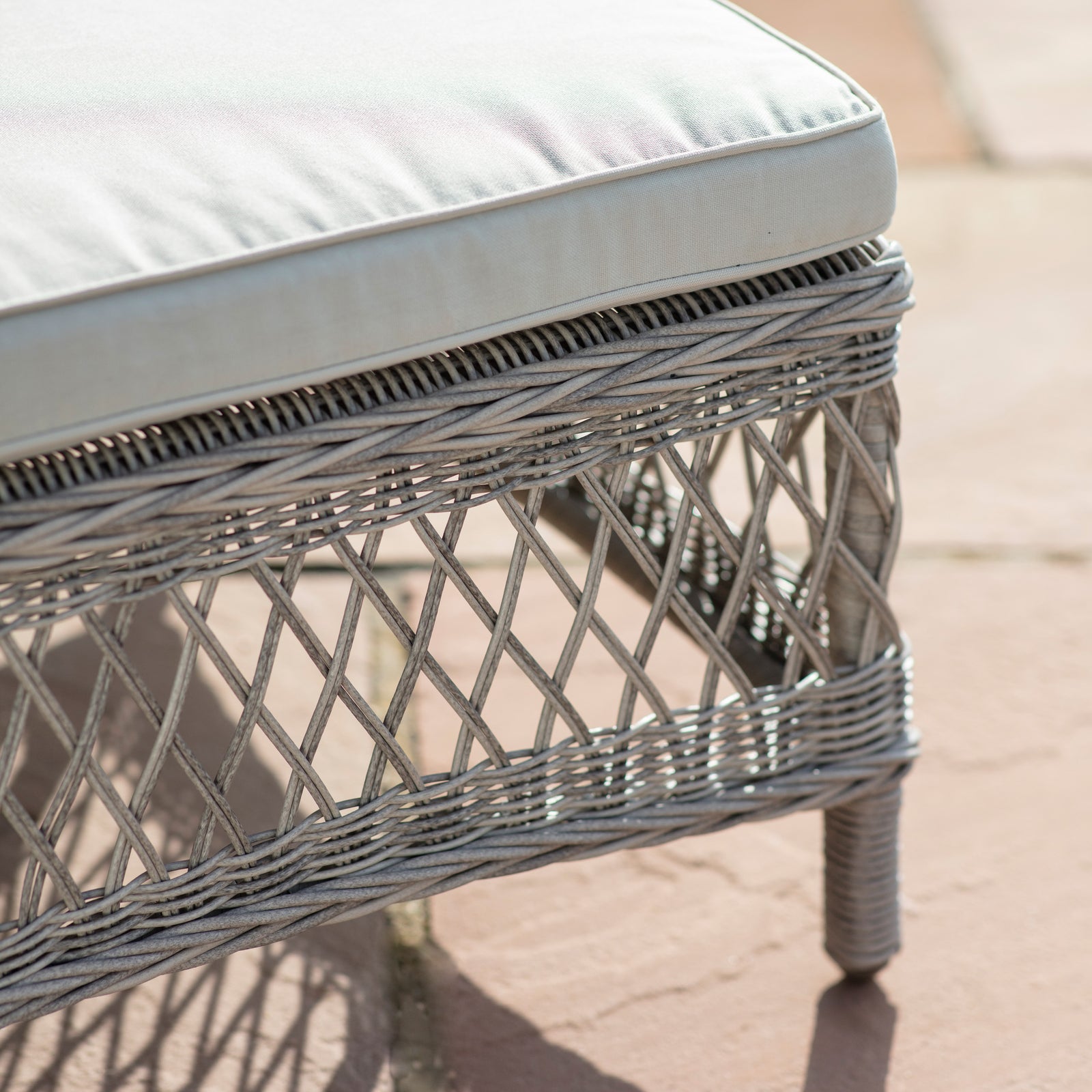 Gallery Garden Menton Country Lounger in Stone - 3