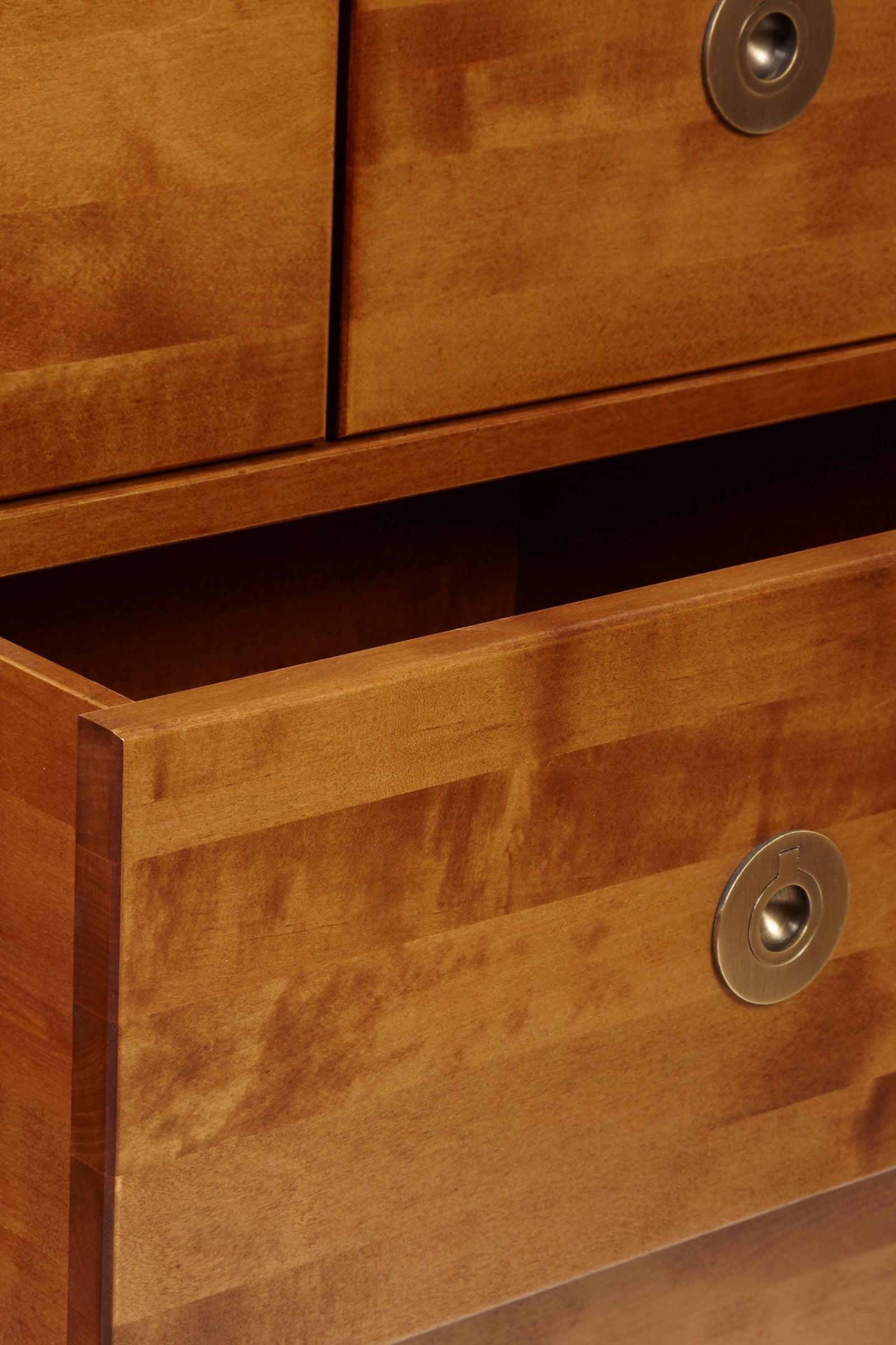 Balmoral 3 over 4 Drawer Chest in Honey - 3