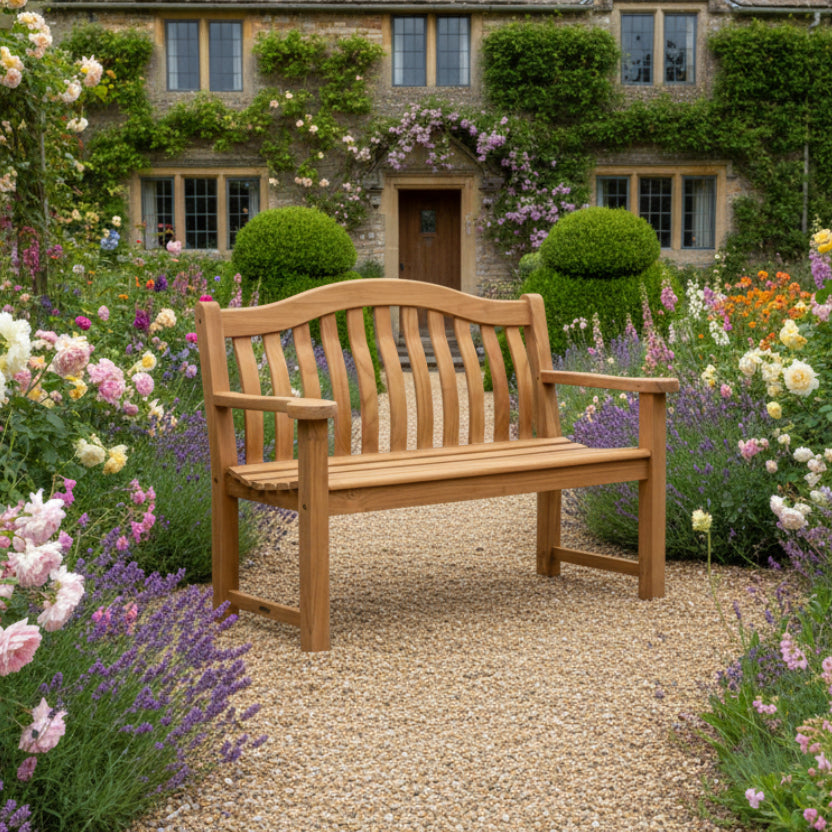 4Ft Teak Turnberry Garden Bench