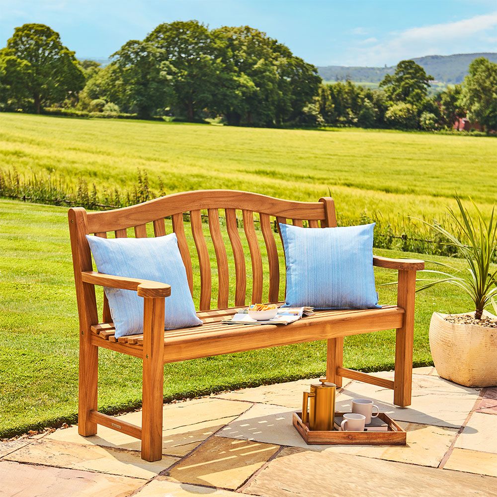 1. Banc de Jardin Turnberry en Teck 150 cm - 5
