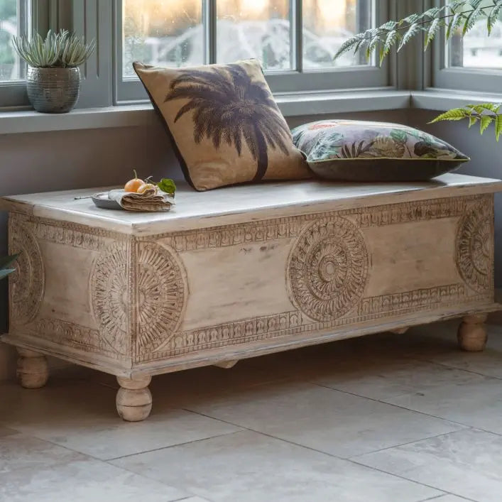 Satara Banc de Table avec Rangement