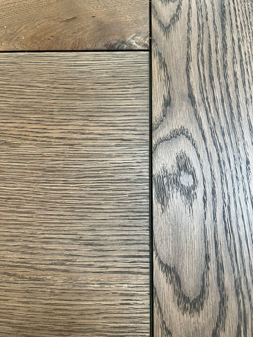 Carlton Meubles TABLE DE SALLE À MANGER WINDERMERE RUSTIQUE MONASTÈRE ALLONGEABLE AVEC FINI HUILÉ GRIS - 5