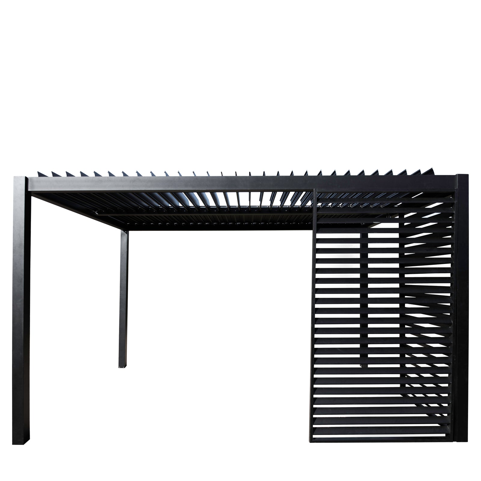 Gallery Garden Messina Pergola in Black - 6