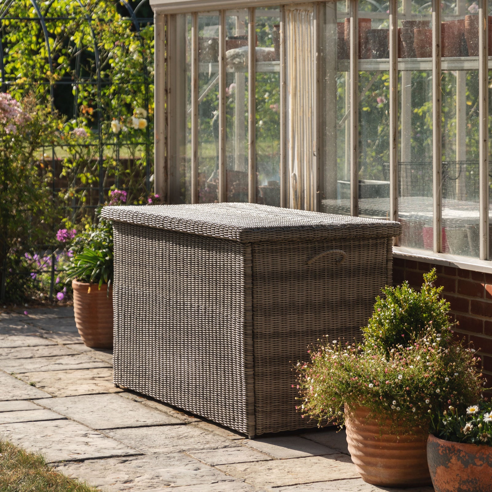 Galerie du Jardin Alton Boîte de Rangement en Salt Spray - 4