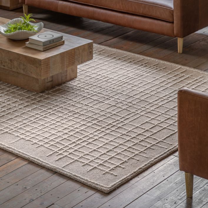 Elmira Tufted Linear Rug 2000x2900mm