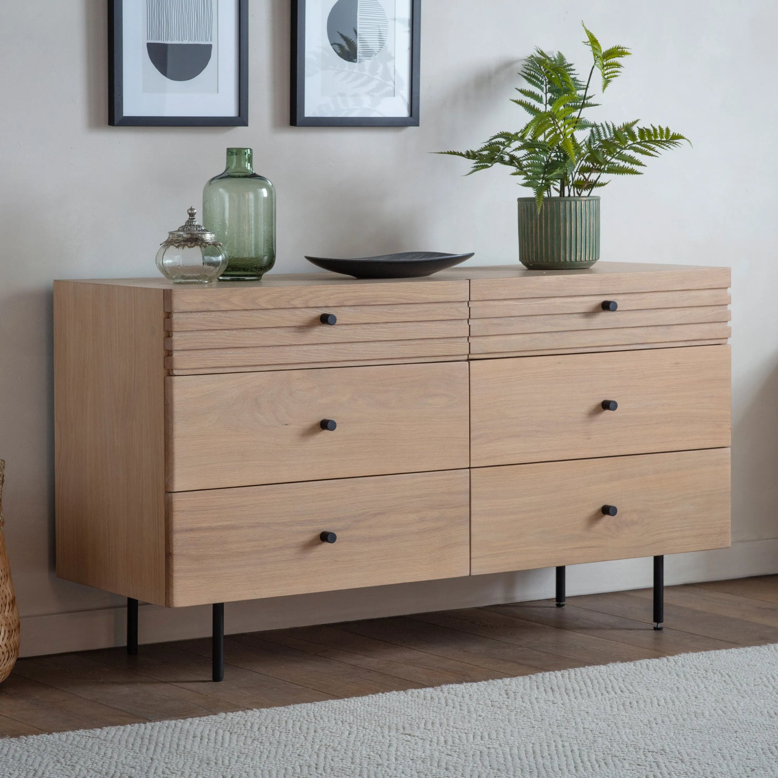 Okayama 6 Drawer Chest