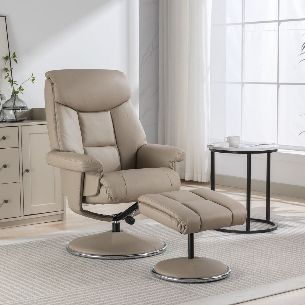 - Fauteuil Relax Pivotant Biarritz en Pebble