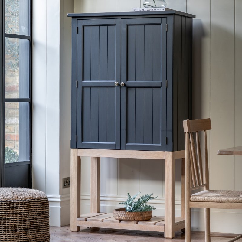 Armoire 2 portes Eton en coloris Météore