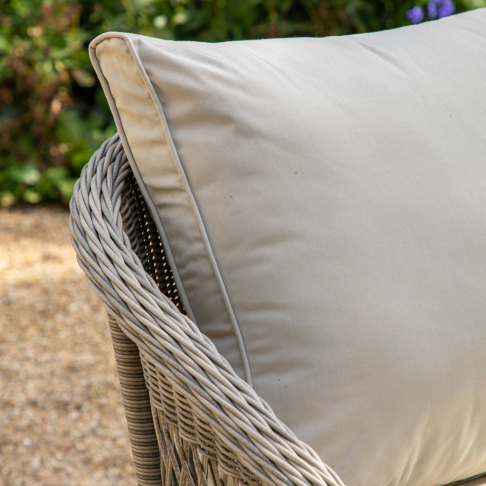 Espace Jardin Chaises Menton Ensemble en Ton Pierre - 4