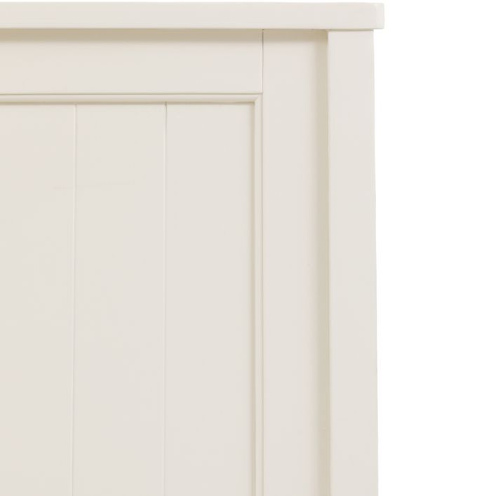 LIT KING SIZE AVEC RANGEMENT INTEGRE ETON BLANC DE - 3