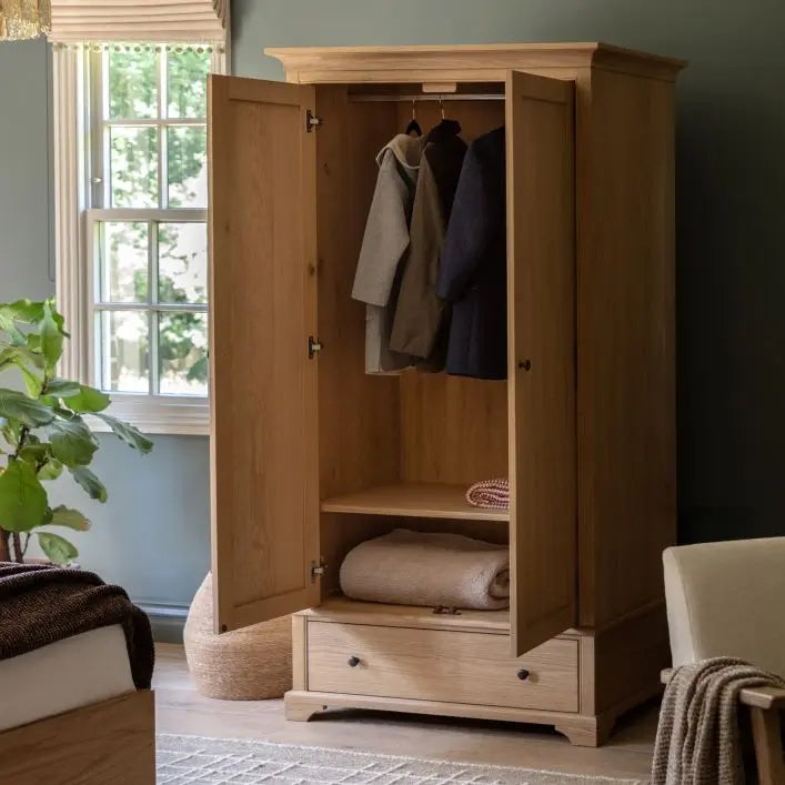 Armoire Malvern 2 Portes 1 Tiroir - 4