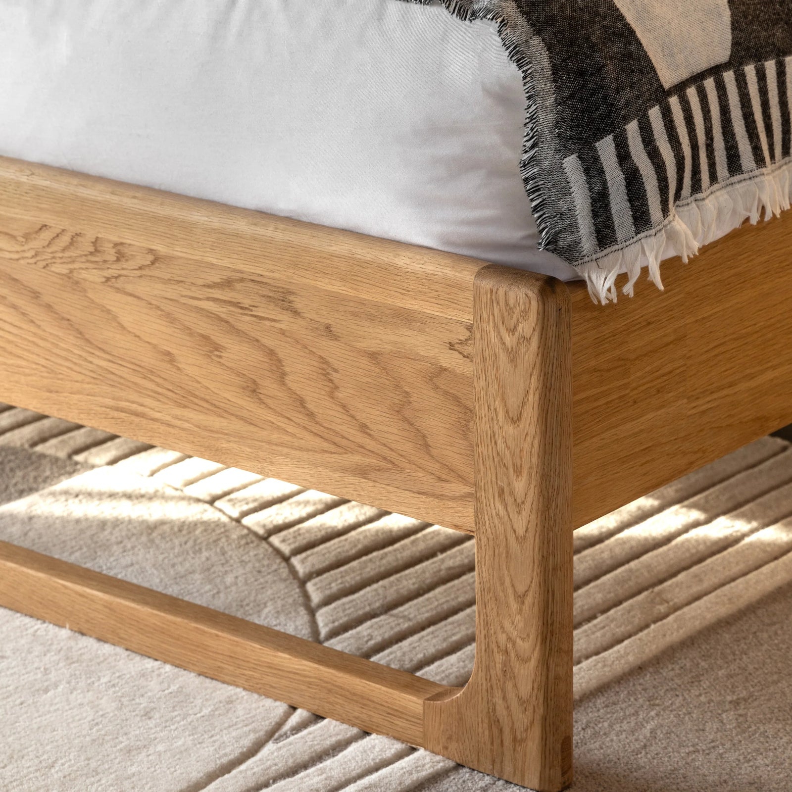 Lit king size Craft en finition naturelle - 3