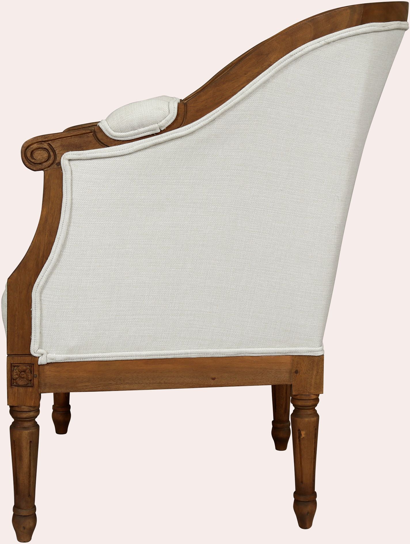 Chaise d'appoint Collection Montpellier en Noyer - 3