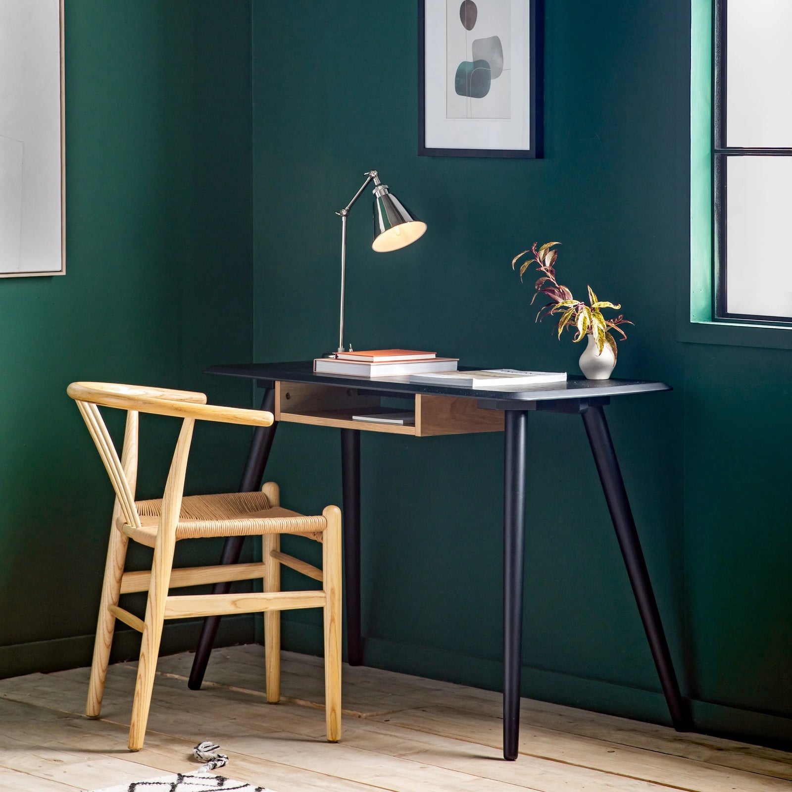 Bureau Maddox avec Étagère