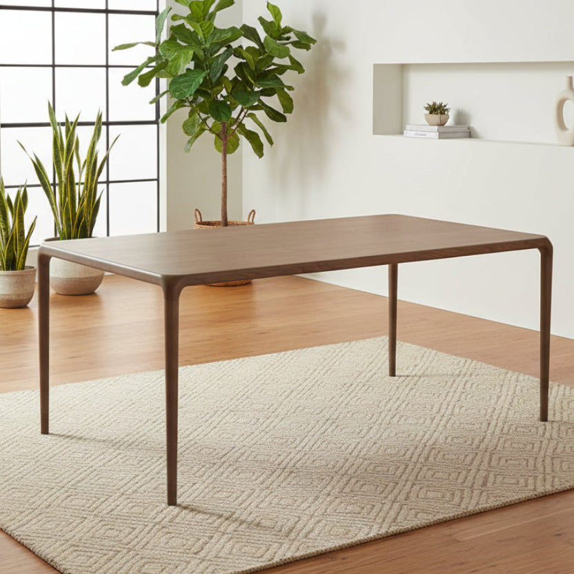 Table de salle à manger rectangulaire Holcot 180 cm