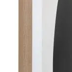 Galerie Direct Toile Encadrée Abstraite Noir et Blanc - 4