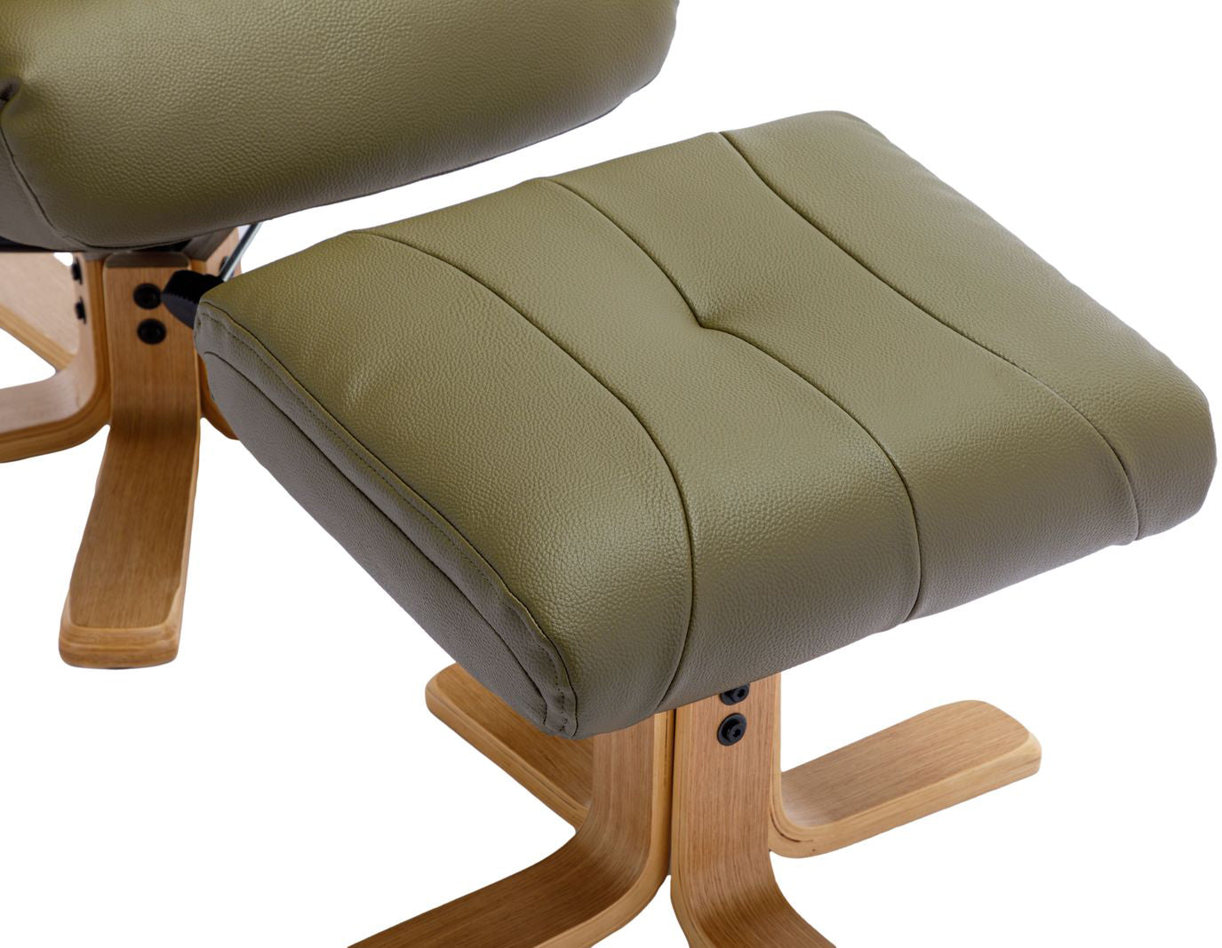 Alliance Meubles du Monde Chaise Dubai en Vert Olive - 5