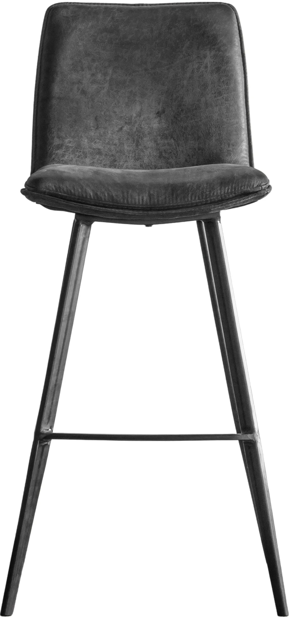 Set de 2 chaises de bar Palmer Gris - 6
