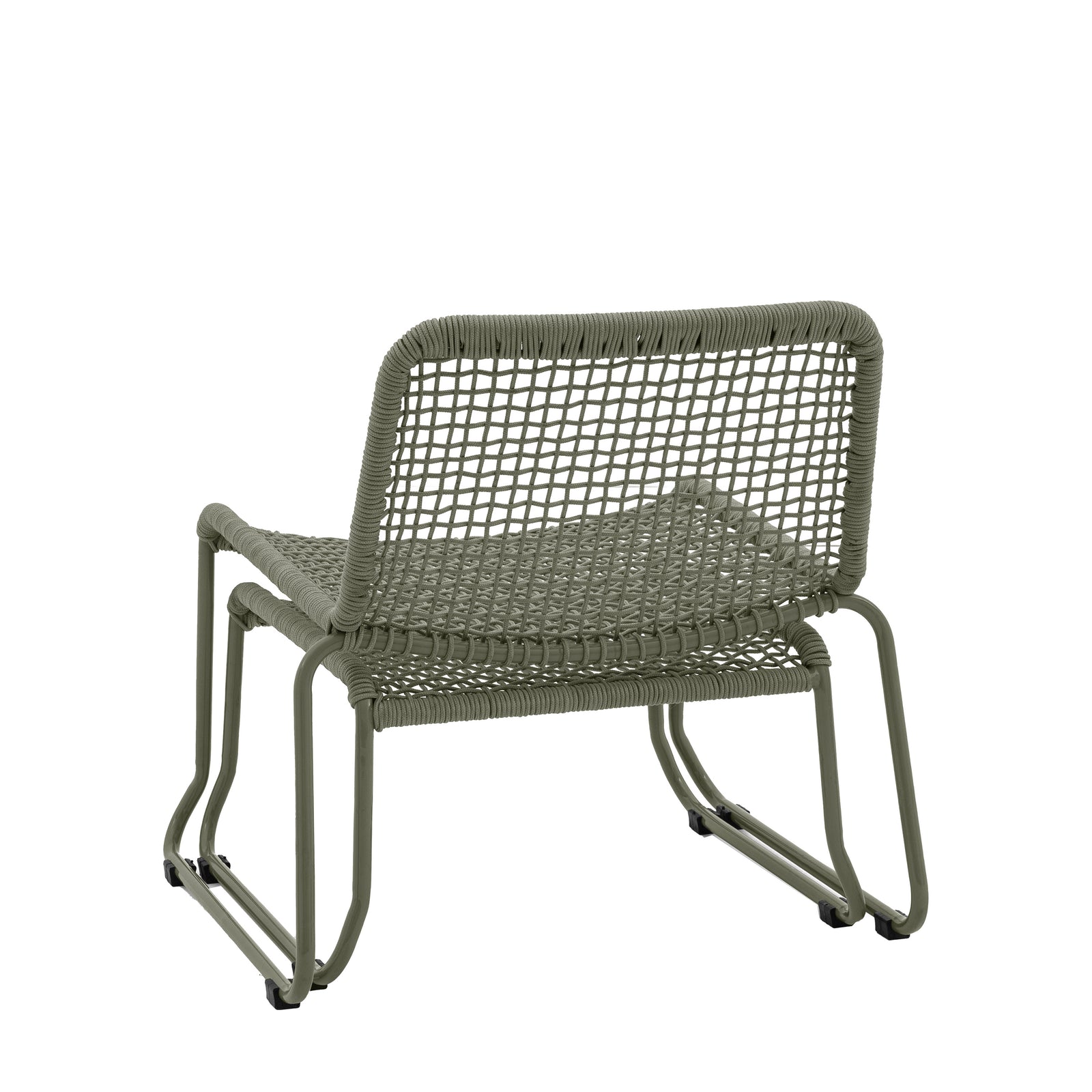 Fauteuil de relaxation Gallery Garden Sassano avec repose-pieds Vert - 6