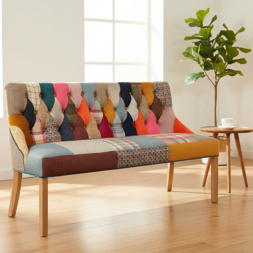 Banc Stanton 3 Places en Patchwork