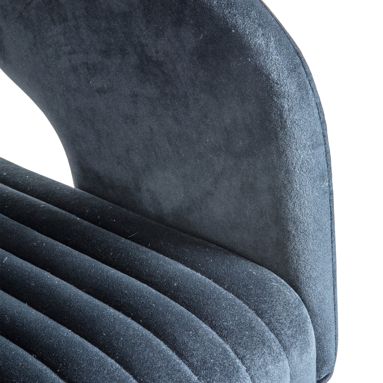 Chaise de bureau Murray pivotante en noir - 3