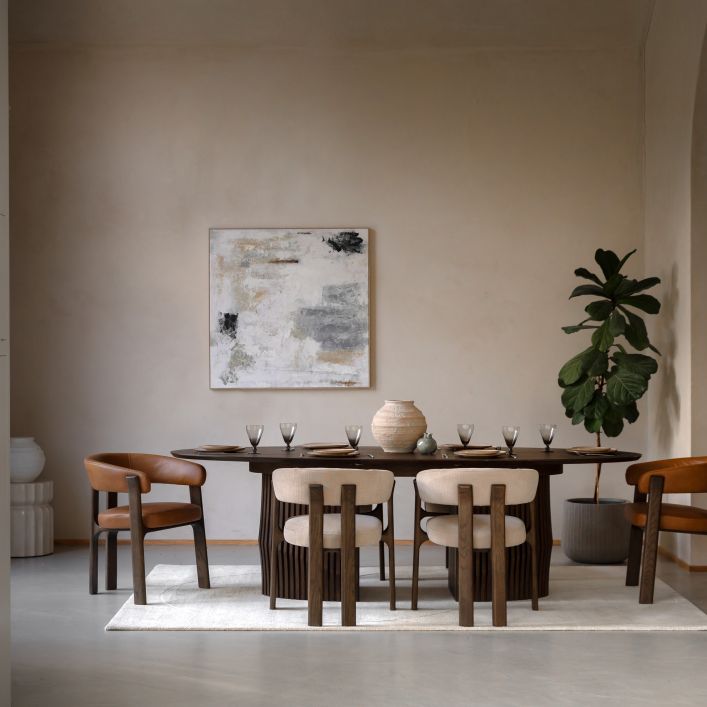 Onda Oval Extending Dining Table - 5