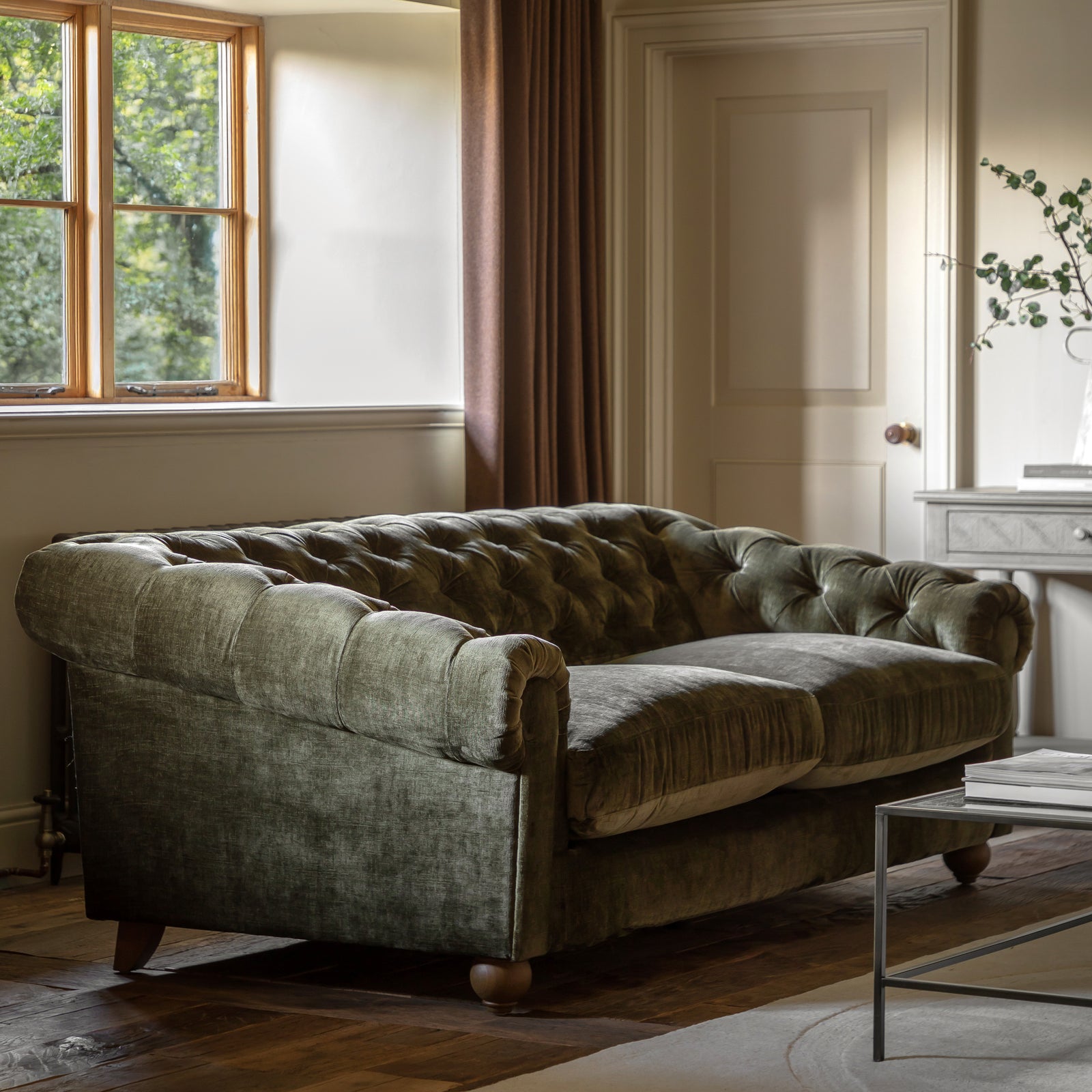 Canapé Chesterfield 4 places