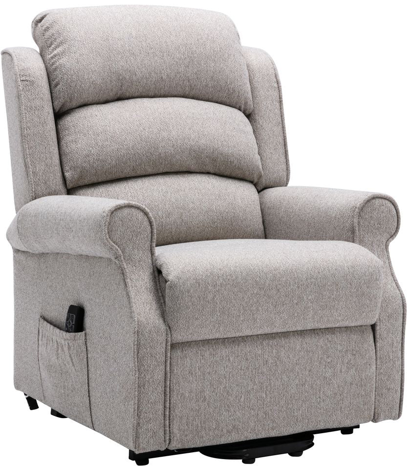 Alliance Mondiale du Mobilier Andover Fauteuil Releveur Inclinable en Tissu Lin - 6