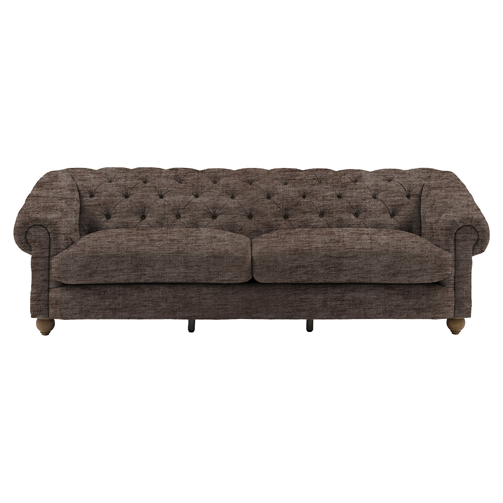 Canapé Chesterfield 4 places - 9
