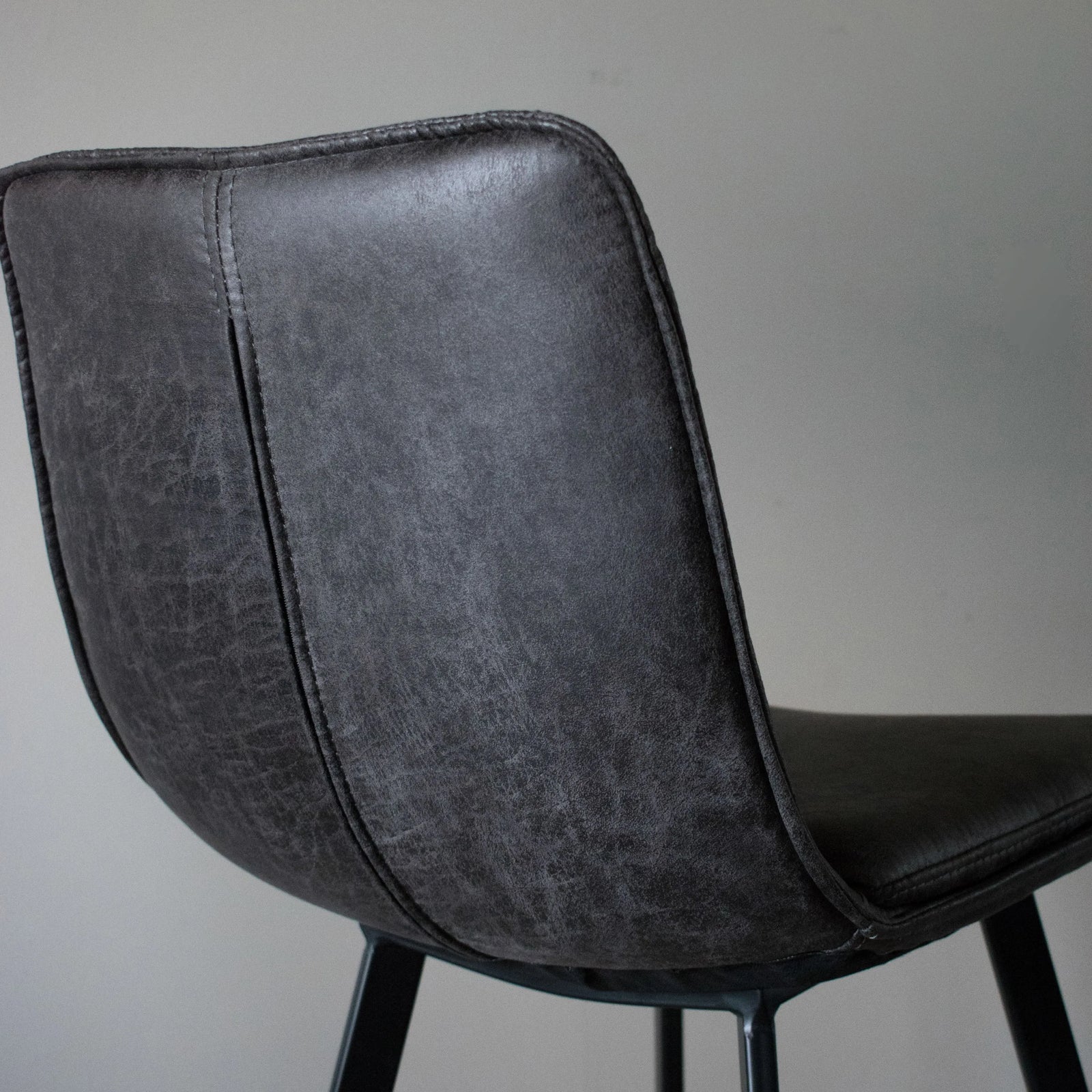 Set de 2 chaises de bar Palmer Gris - 2