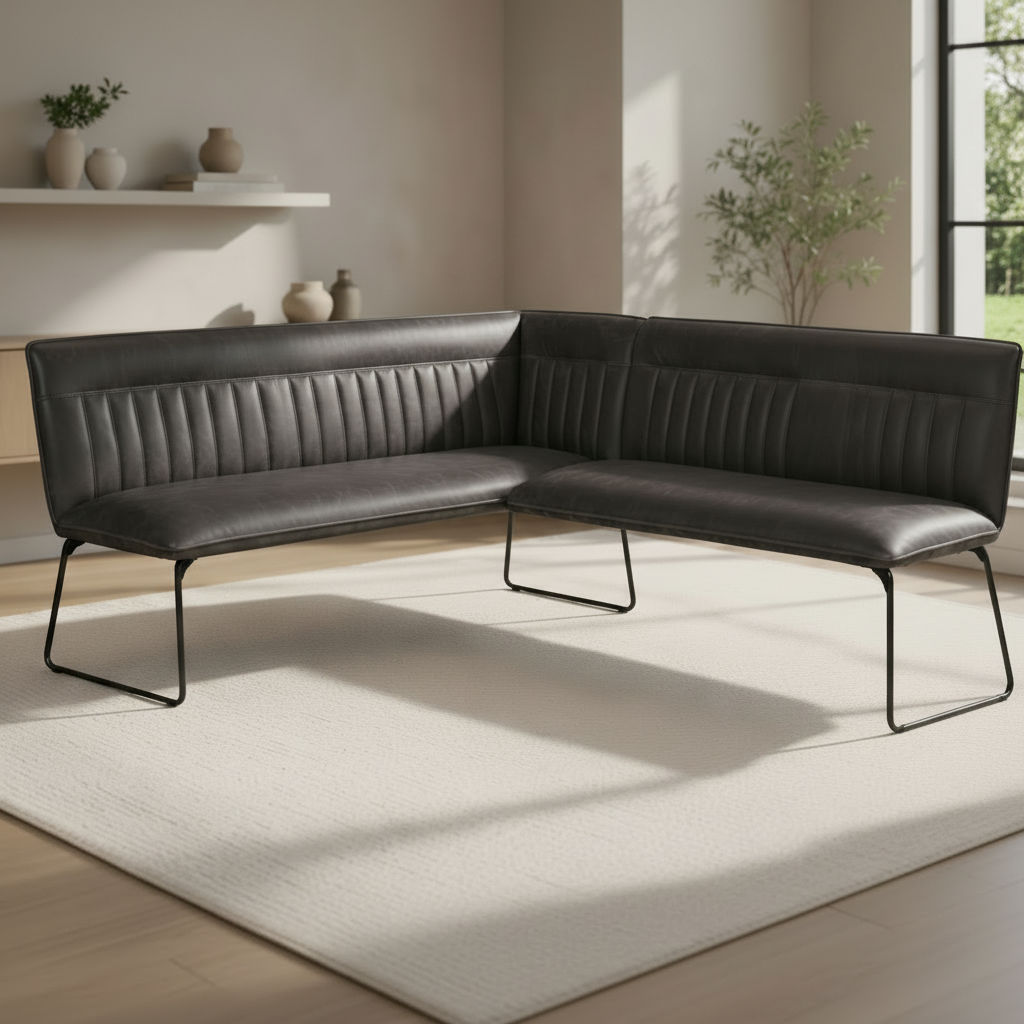 Baker Cooper Banc d'angle droit gris