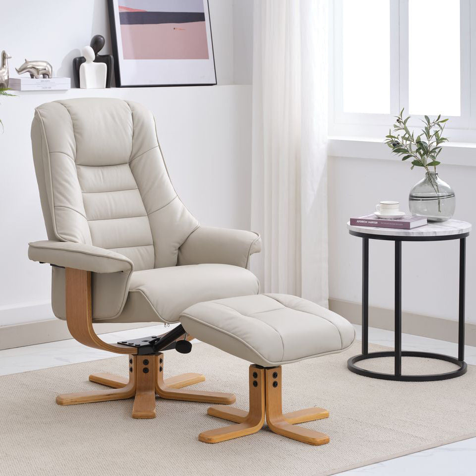 Alliance Globale du Mobilier Chaise Sardaigne en Cuir de Champignon
