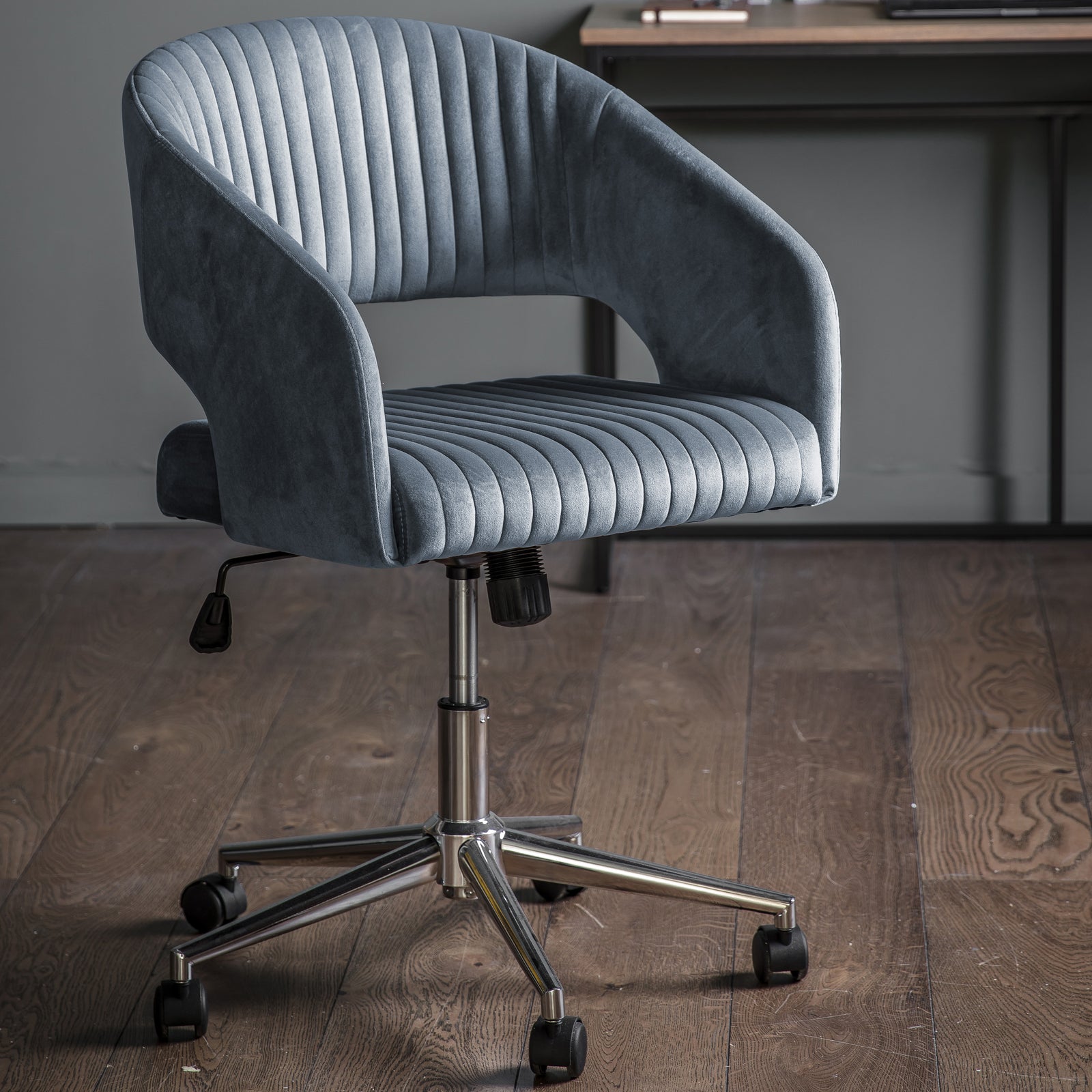 Chaise pivotante Murray en gris
