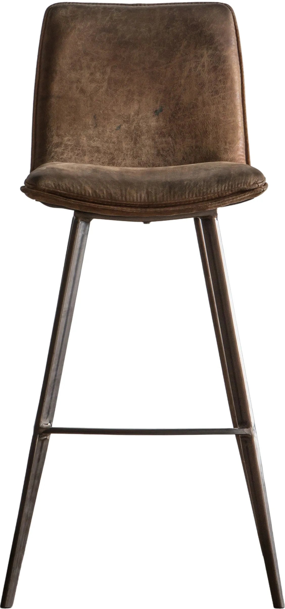 Lot de 2 Chaises de bar Palmer en marron - 6