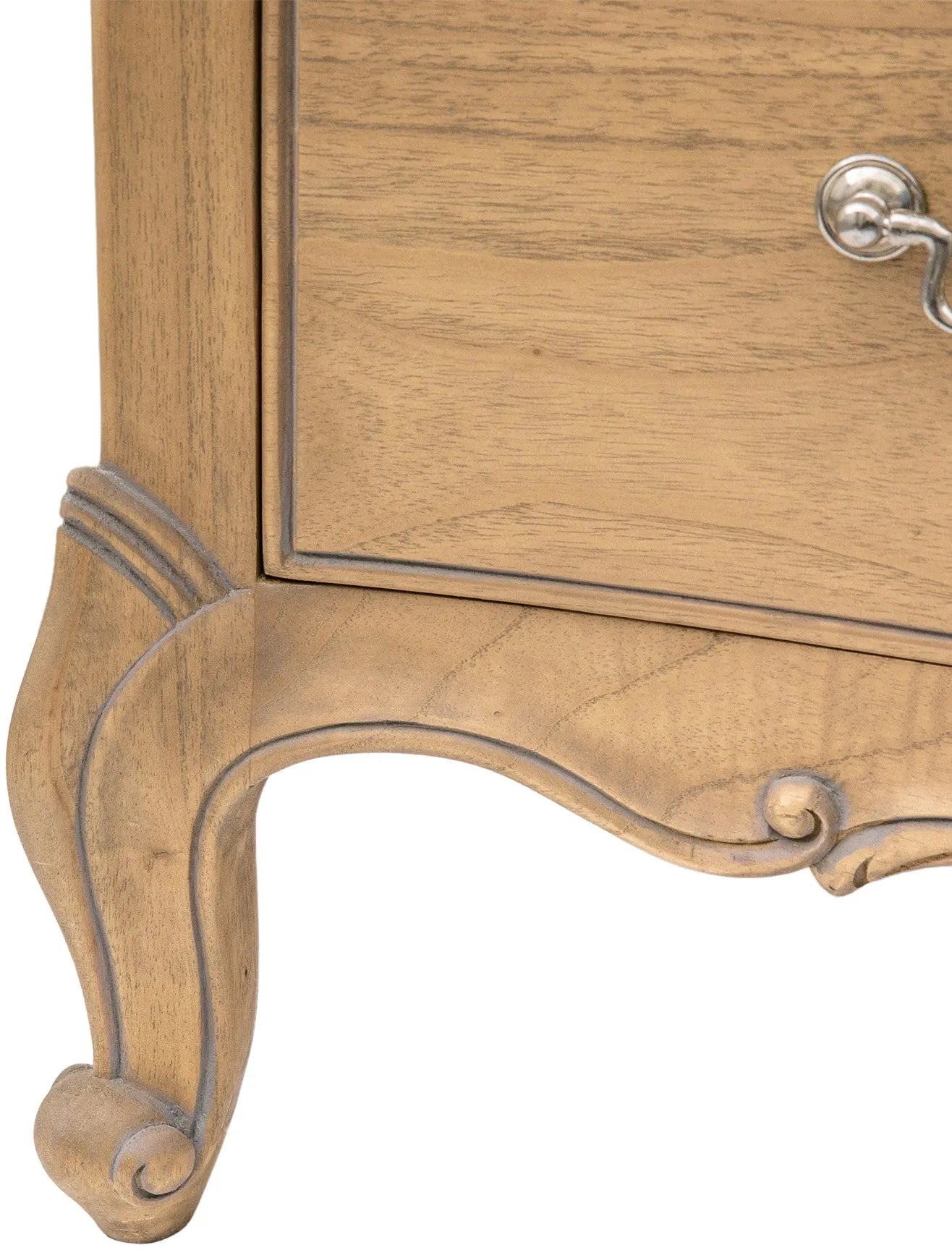 Chic Weathered 5 Drawer Chest - 4