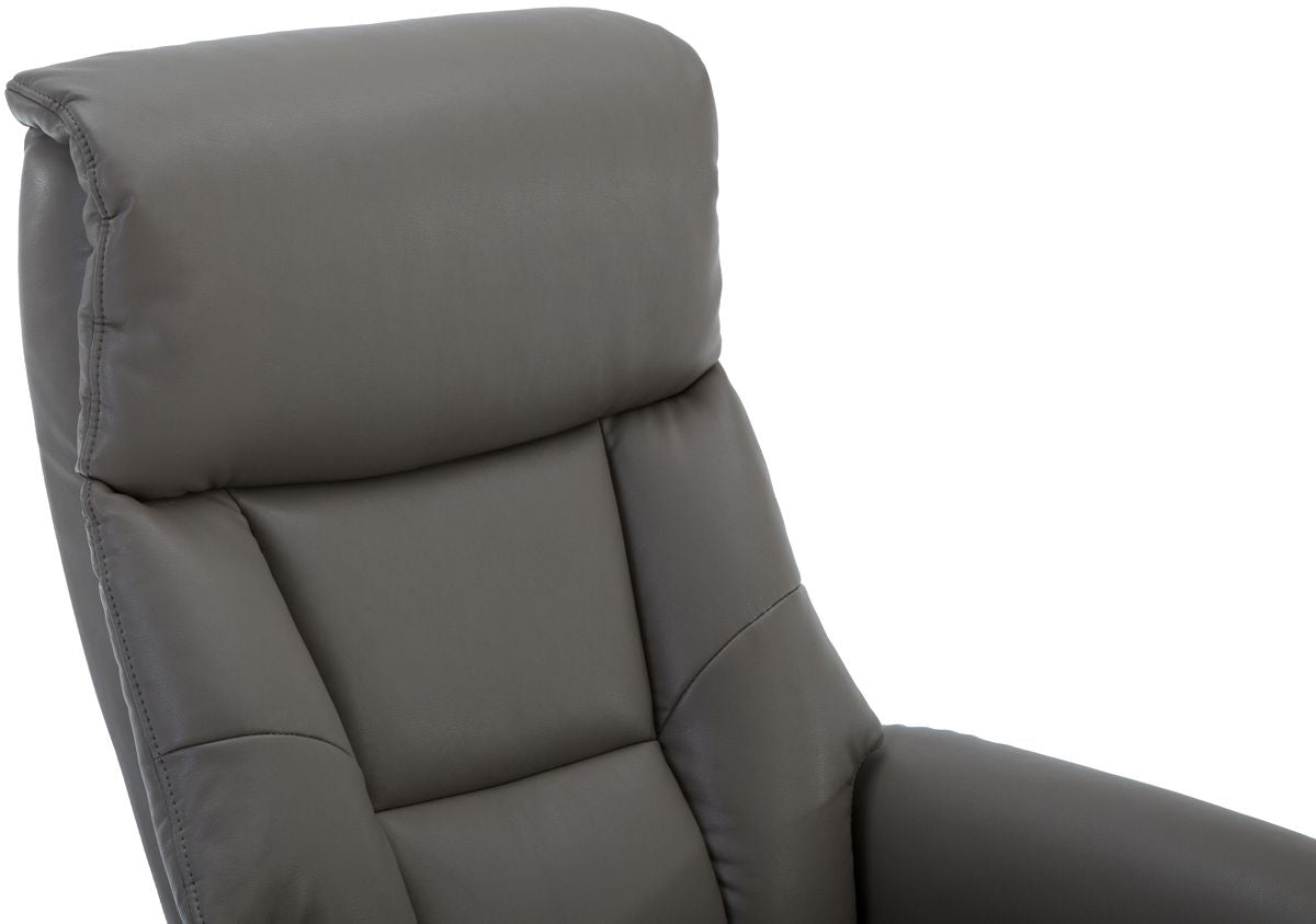 Alliance Internationale du Meuble Fauteuil Marseille Gris - 4