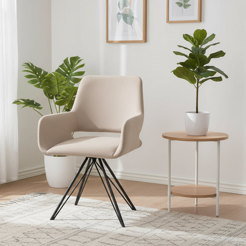 Chaise de repas Livorno en sable