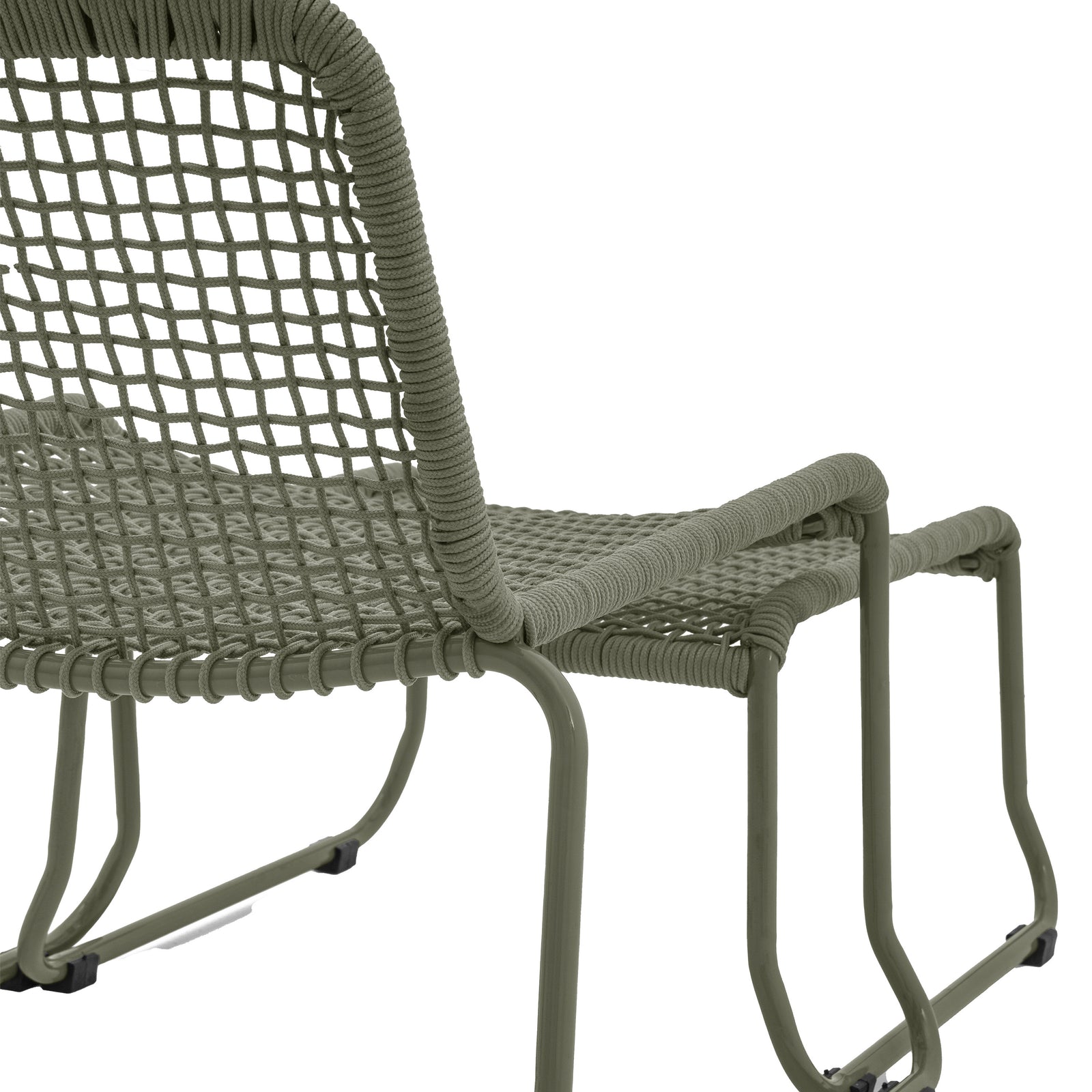 Fauteuil de relaxation Gallery Garden Sassano avec repose-pieds Vert - 7