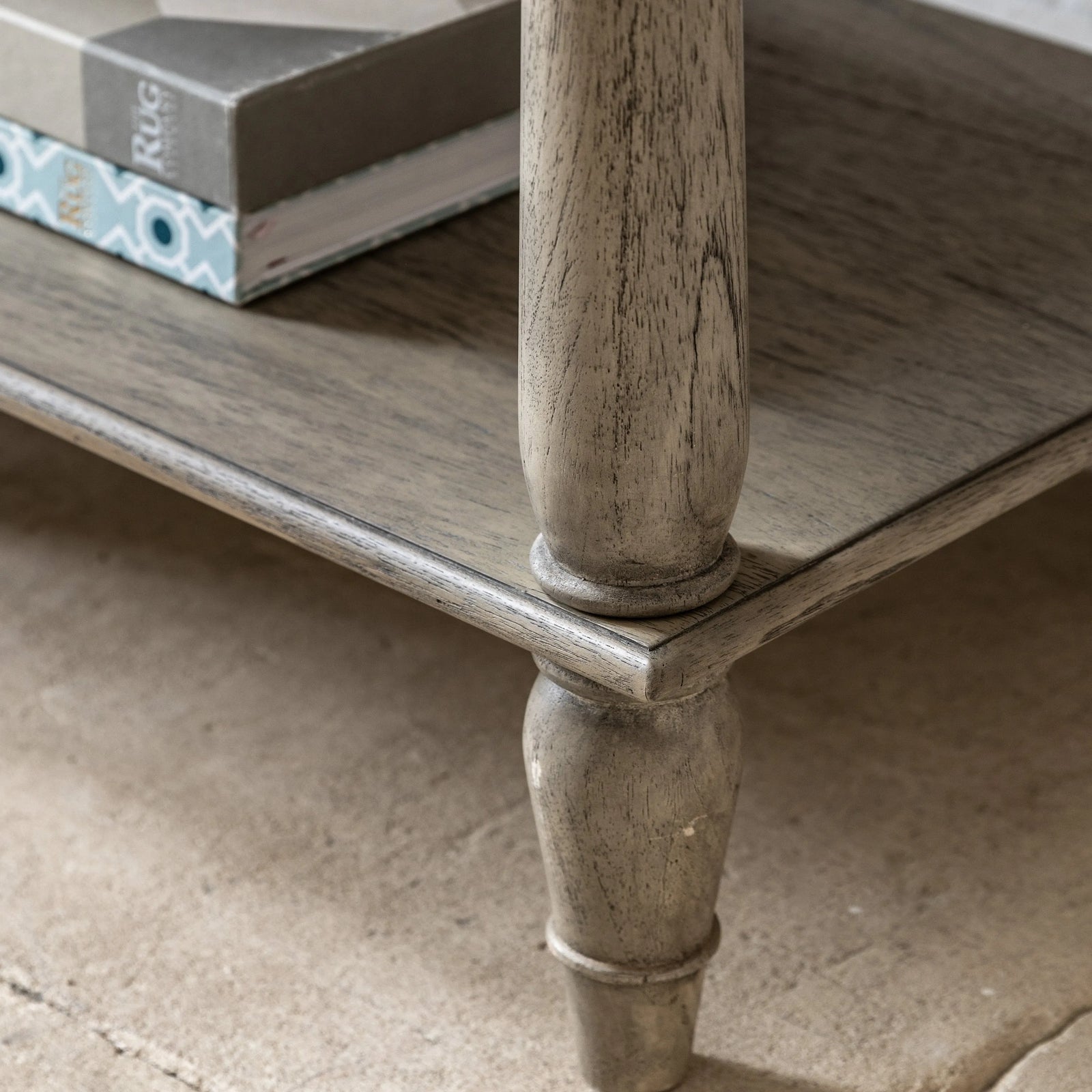Tableau Direct Rustique Table Console 2 Tiroirs - 3