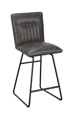 Baker Lot de 2 Chaises de Bar Cooper Gris - 3