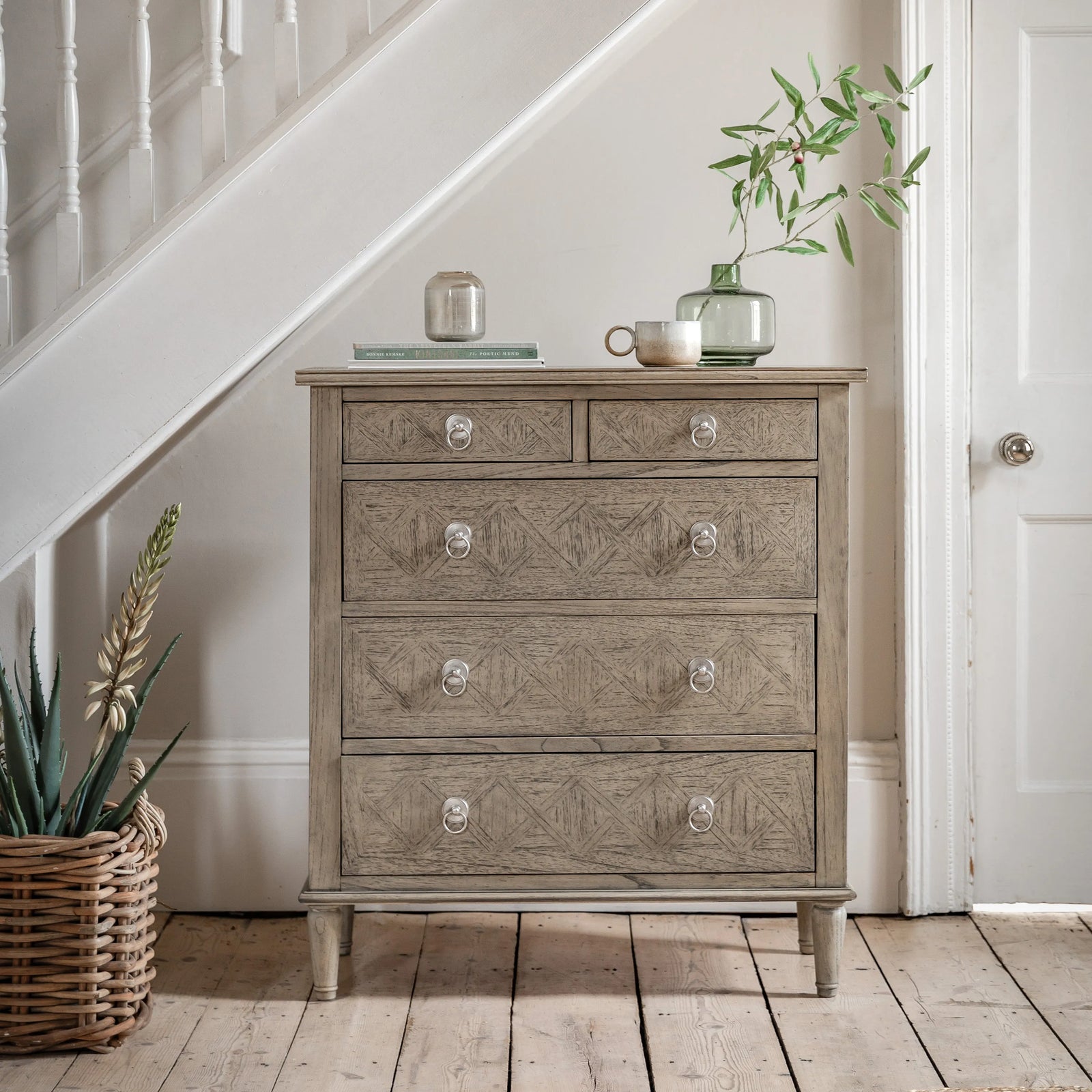 Rustique 5 Drawer Chest