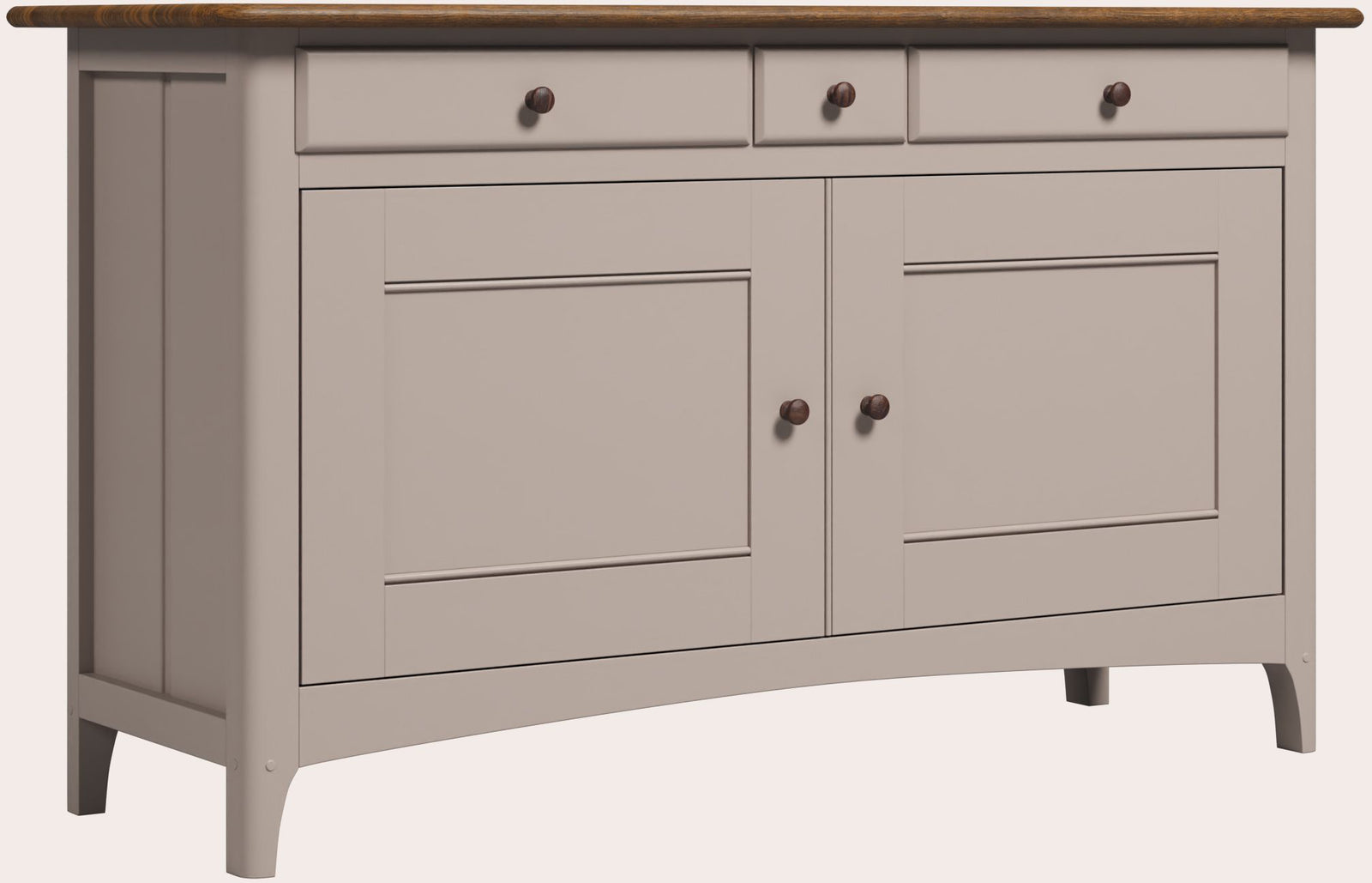 Hapton Buffet de Salon 2 Portes 3 Tiroirs - 3