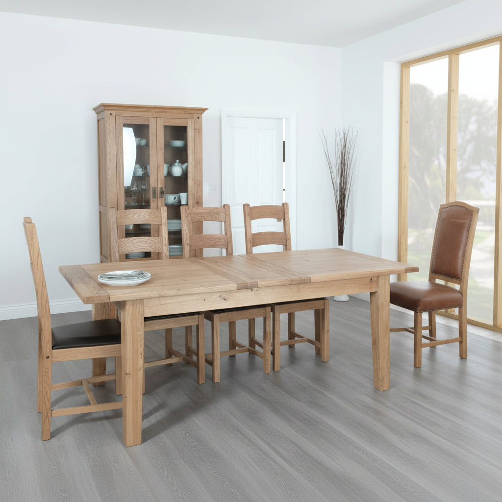 Rustic Manor 1800×900 Extending Dining Table
